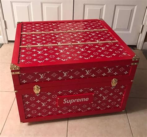 lv supreme box|louis vuitton supreme shoes.